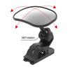 Adjustable Wide Car Rear Seat Mirror Baby/Child Seat Car Safety Mirror Monitor Clip Or Paste Safety Car Baby Mirror Car Interior
