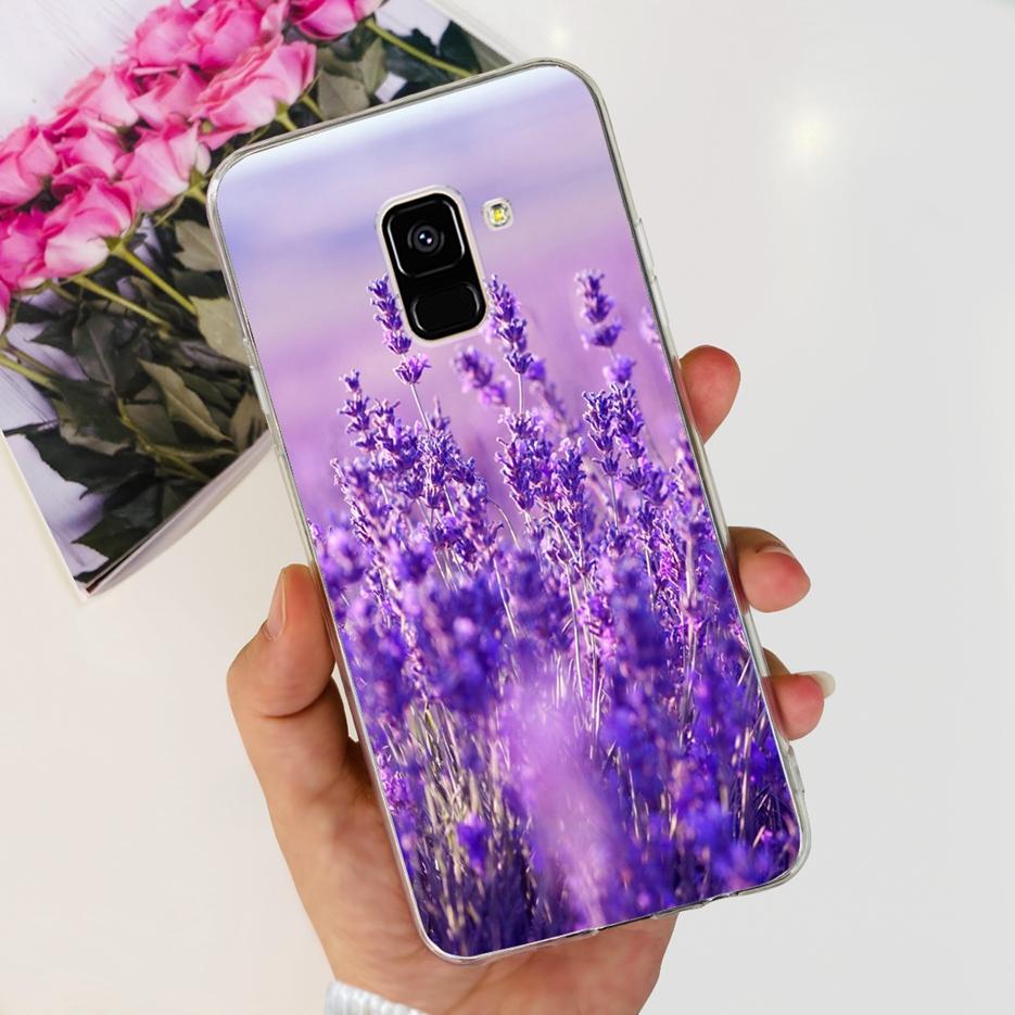 For Samsung Galaxy A8 Plus 2018 Case SM-A730F Luxury Painted Cover Soft Silicone Phone Case For Samsung A8 2018 A530F A8+ Fundas
