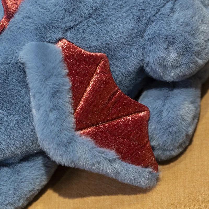 Dragon Plush Toy Soft Toy Stuffed Animal Big Flying Wings Dinosaur Throw Pillow Home Decor Doll Peluche Kids Toy Birthday Gift