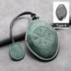 Leather Car Remote Key Case Cover for Xiaopeng Xpeng P5 P7 G3 G6 G9 G3i 2021 2022 Car Key Fob Shell Holder Keychain Accessories