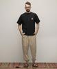 Schott NYC "EAGLE AND RIBBON EMBROIDERED" T-SHIRT, Men's Size M, Black (782-4134004)