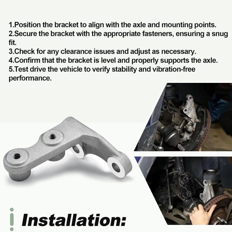 Replacement Front Passenger Axles Support Mount Bracket Vehicle Alignment Support Suitable for 2011-2015  Taurus MKS