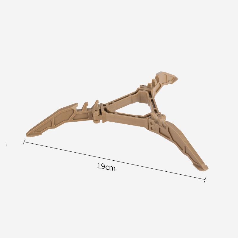Outdoor Folding Gas Tank Support Portable Flat Gas Tank Three-legged Stable Plastic Fixing Frame Camping Accessories