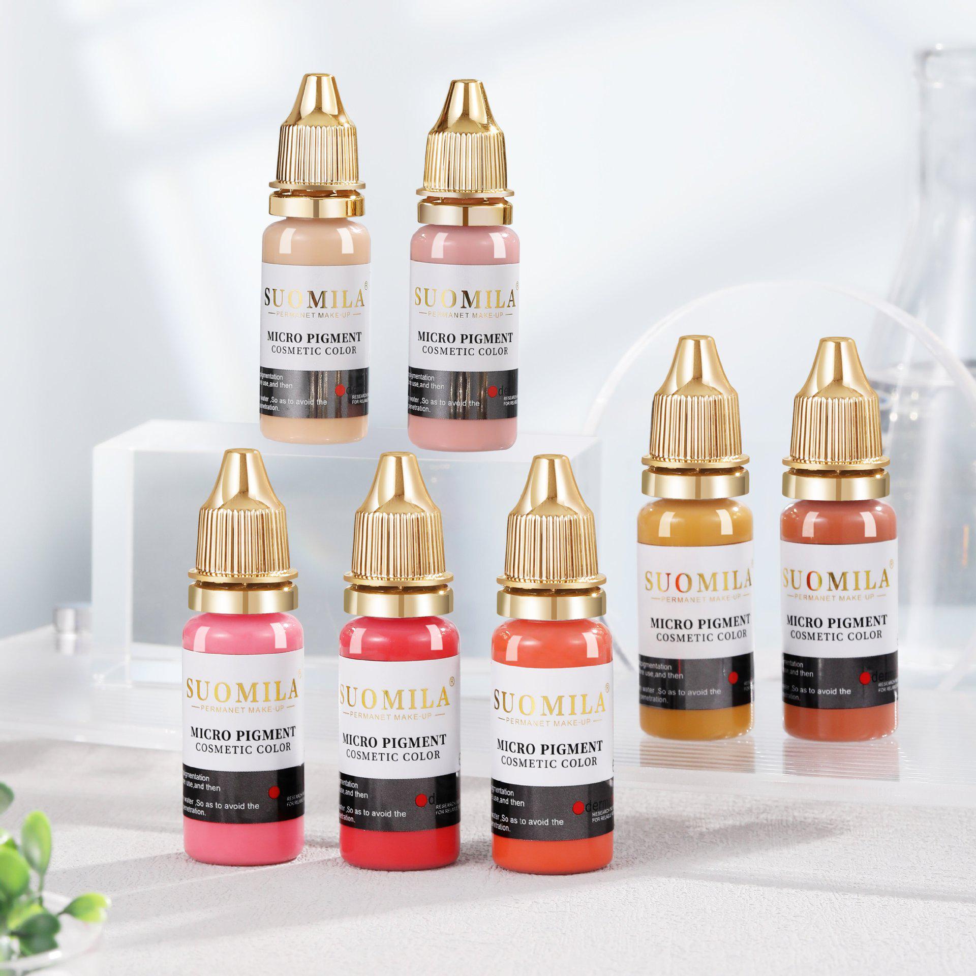 

Somila German Plant-Based Semi-Permanent PMU Pigment for Brows, Eyeliner, and Lips