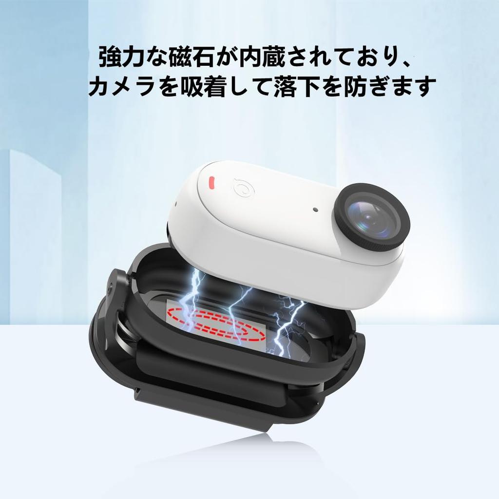 Agrafă magnetică pentru pălărie PULUZ pentru Insta360 GO3 Rama magnetică pentru Insta360 GO 3S Rama de protecție pentru Insta360 GO 3S Rama magnetică pentru Insta360 GO3