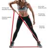 Mehrere Widerstandsbänder TPE Langlebig Ganzkörpertraining Krafttraining Elastischer Tonus Aufhängungsmuskeln Stretch Yoga Fitness