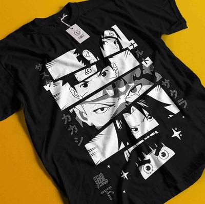 Kakashi Tshirt Itachi T-Shirt Sasuke Shirt Madara Naruto Sakura Minato Obito Rin
