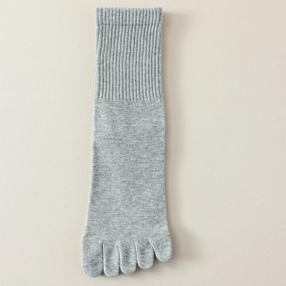 3 Pairs Five Finger Socks Women Autumn Spring Middle Tube Sports Socks with Separate Fingers High Quality Cotton Toe Socks