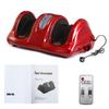 220V Electric Heating Foot Body Massager 3 Gears Reflexology Calf Leg Pain Relief Relax Relaxation Kneading Roller Vibrator Machine
