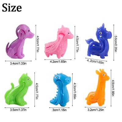 5-30PCS Cartoon Animal Wristband Stress Relief Sensory Toy for Kids Birthday Party Favors Pinata Easter Egg Fillers Guests Gift
