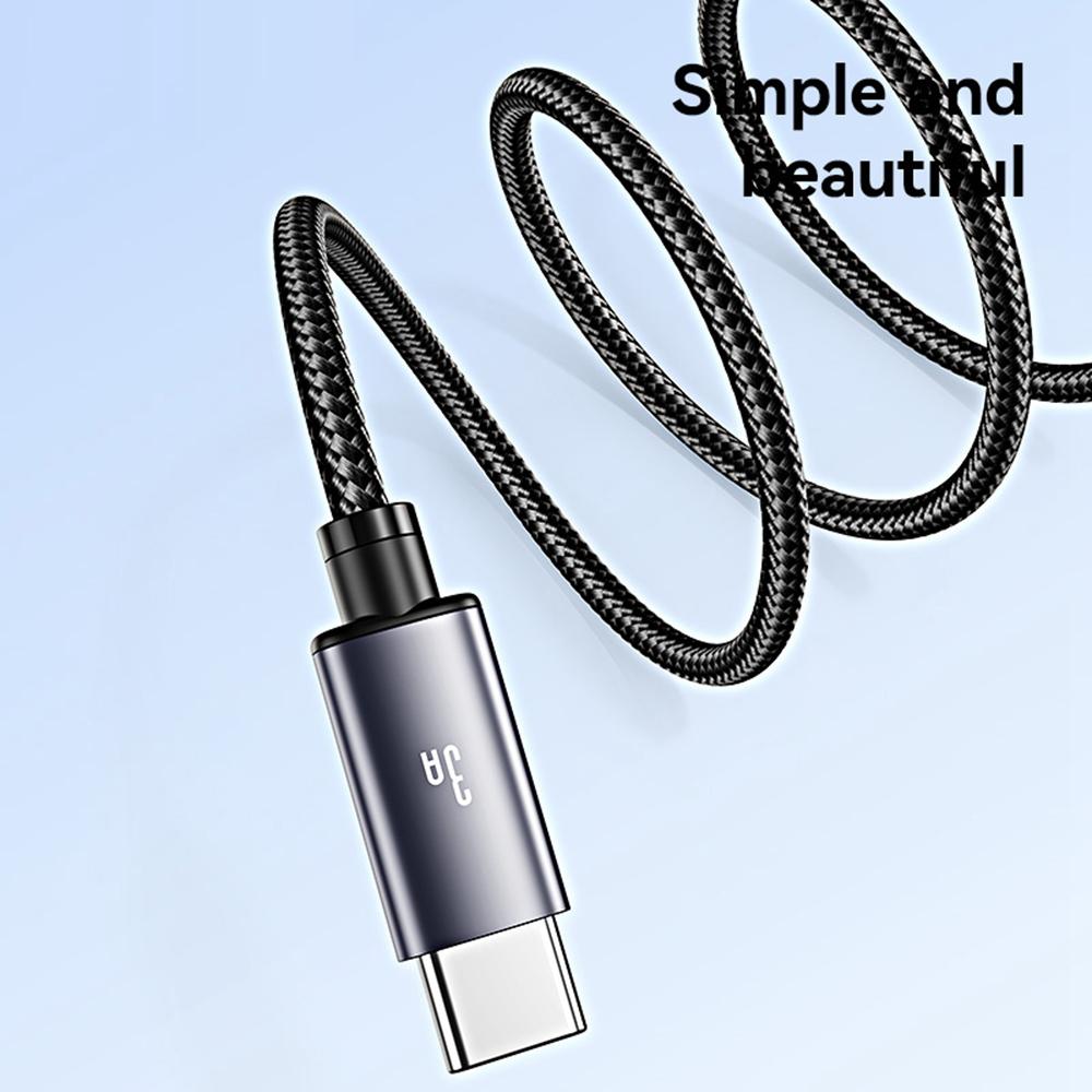 USAMS SJ767 U91 Type-C Cable 3A Fast Charging Data Cable 1m/18W Quick Charge Aluminum Alloy