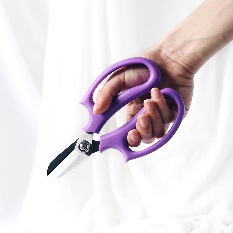 Korean Style Floral Pruning Shears: Handmade Gardening and Flower Arranging Scissors for Fresh Flowers and DIY Paper Cutting.