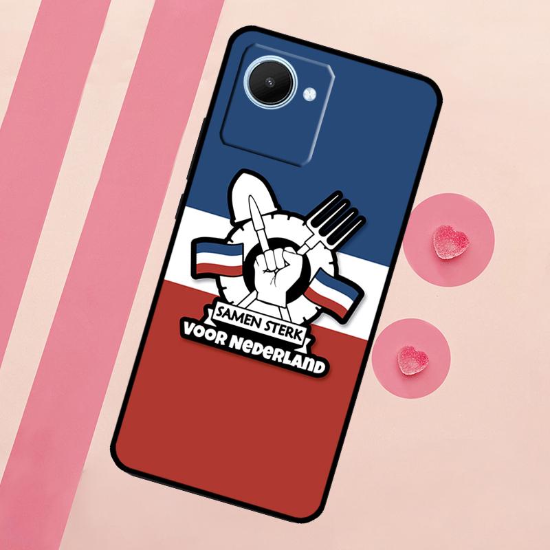 No Farmers No Food Trots Op De Boer Case For Realme 11 Pro Plus 10 9 GT Neo 5 3 3T C11 C15 C25s C21Y C30 C31 C33 C35 C53 C55