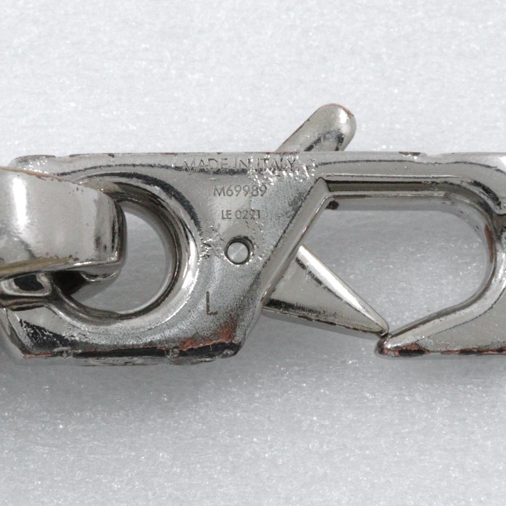 LOUIS VUITTON Bracelet LVChain Links Bracelet M69989 Silver Silver metallic 78.7g unisex Used