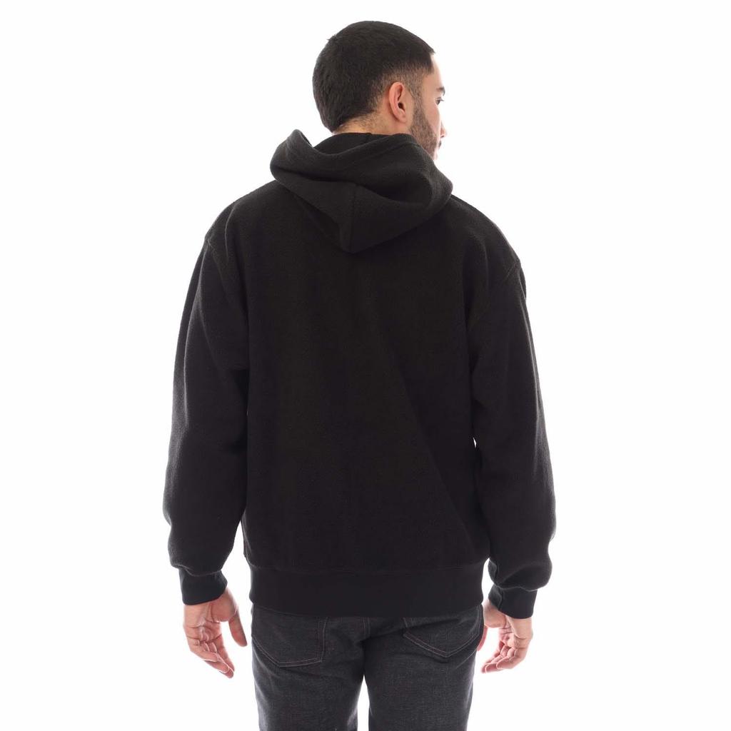 Levis Mens Headline Logo Full Zip Relaxed Fit Hoodie