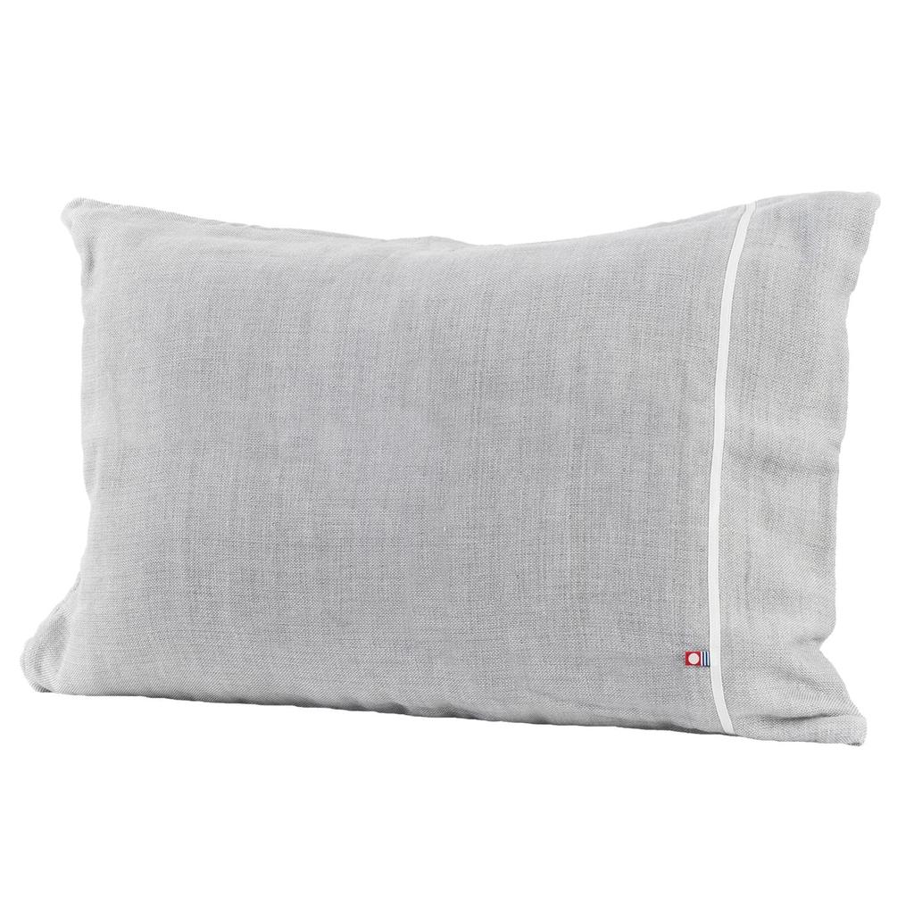 Bloom Imabari Towel Certified Pillowcase Birea Gauze 43 x 65cm Gauze Fabric Zipper Pillowcase Cotton Made in Japan Pillowcase 5-ply 100% (Gray)