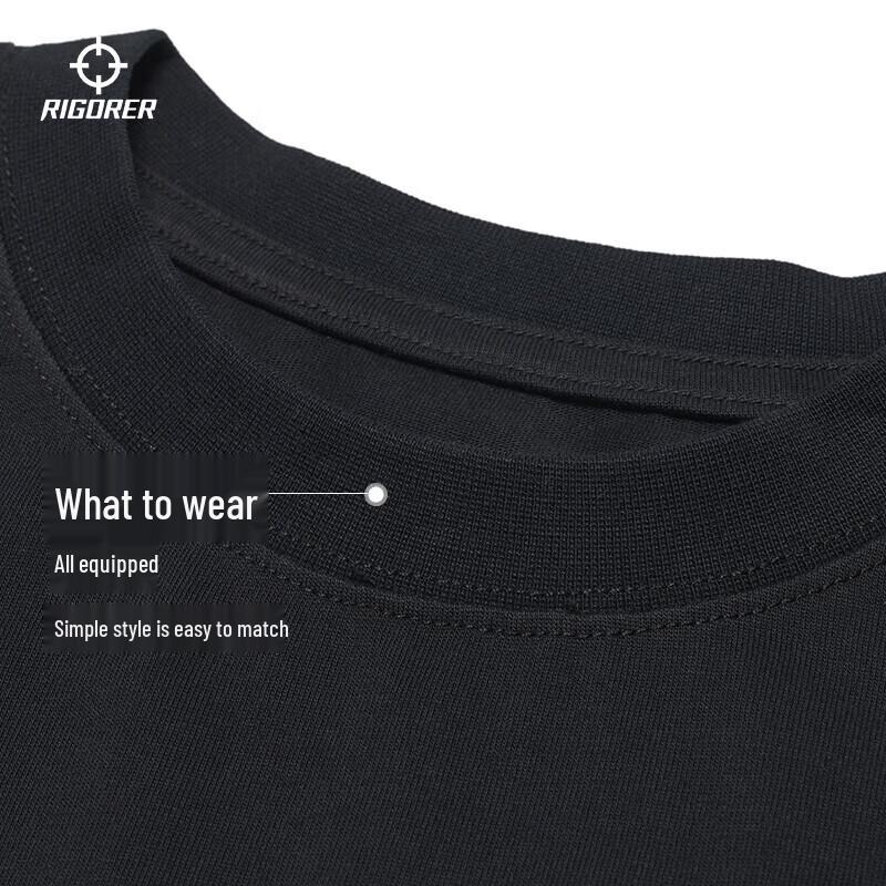 Zunja Men's Round Neck Short Sleeve Sports T-shirt