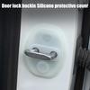 Auto Silikon Türfanghaken Schutzhülle Auto Türschloss Schutzabdeckung Leuchtend Stoßdämpfung Silikon Pufferpolster Anti
