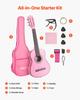 Classical Guitar, 780 mm, Wood Classical Guitar Starter Kit for Beginners, with Nylon Strings, Gig Bag, Strap, Tuner, Extra Strings, Picks, Capo,