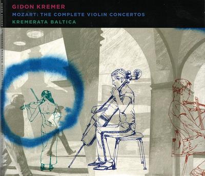 CD WOLFGANG AMADEUS MOZART, GIDON KREM - The Complete Violin Concertos 5127892 Nonesuch 2009 US Classical Used