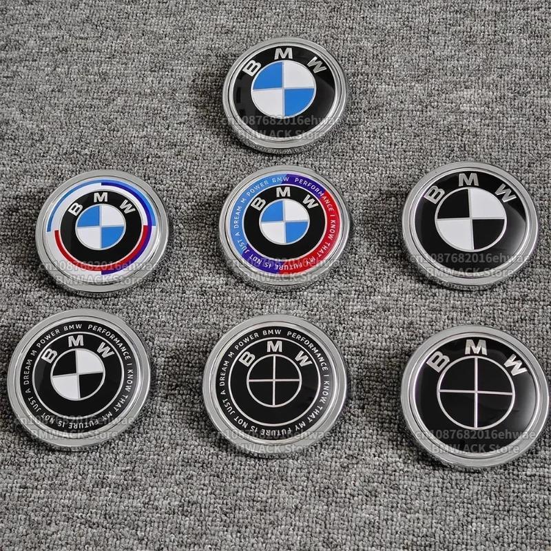 Emblema Cromato Nero ABS 3D Per BMW X6 E71 F16 X3 F25 X5 E70 F15 X4 F26 Logo Auto Bagagliaio Posteriore Distintivo 50° Anniversario Distintivo Posteriore