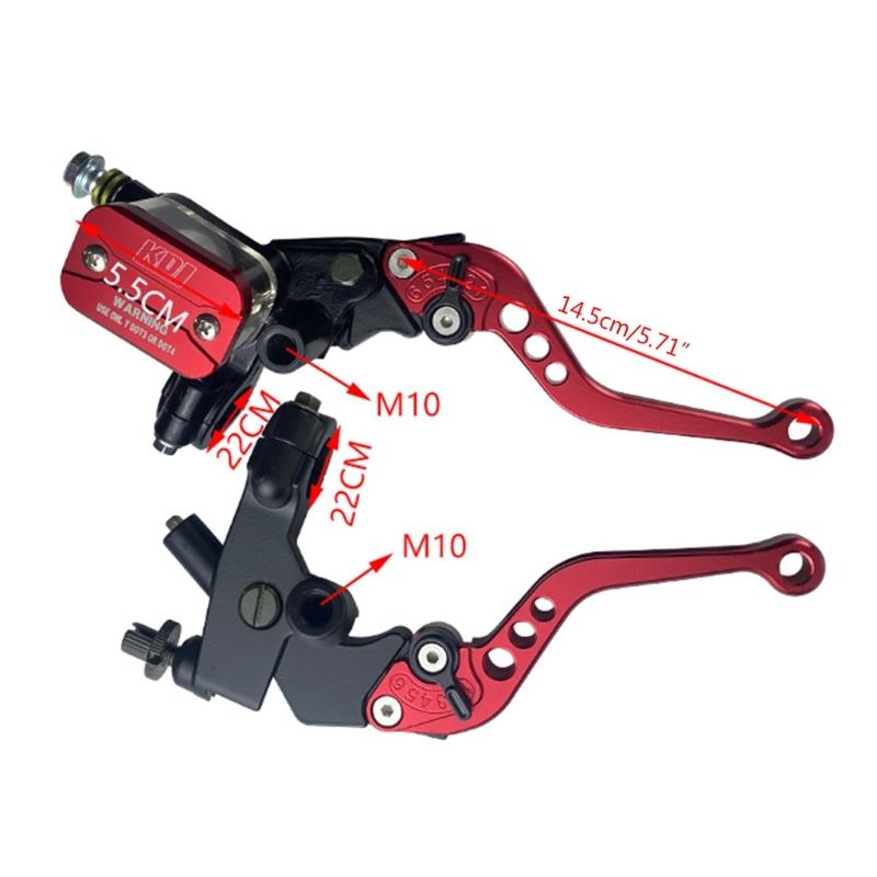 22mm Brake Clutch Pump Master Cylinder Handles Motorcycle Lever Handlebar Hydraulic Clutch Accessories For ATV Electric Moto