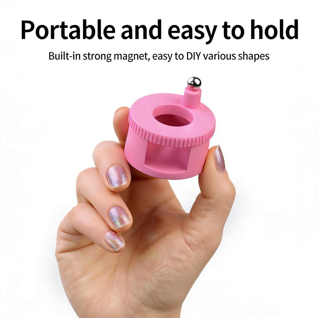 Magnete Für Nägel Rotierendes Maniküre-Kunstwerkzeug Für Nagelgel Glasperleneffekt 3D-Nageldesign Magnetischer Stift Für Salon Zuhause DIY