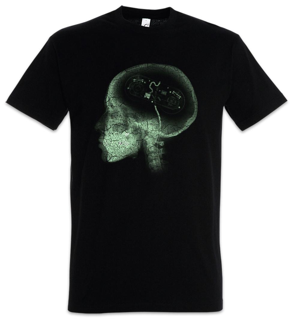 Gamer Brain T-Shirt Computer Science Scientist Gaming Games Fun Geek Nerd 4XL