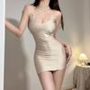 Sex Underwear Sexy Nightclub Uniform Temptation Hollow Suspender Buttocks Dress Secretary Set 5090