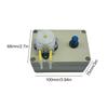 Industrial Peristaltic Liquid Pump US Plug Adjustable Speed Peristaltic Pump Adjustable Flowing Titration Pump 220V
