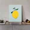 Minimalist Modern Abstract Fruit Poster Print Orange Peaches Strawberry Tomato Lemon Fig Canvas Painting Wall Art Home Decor