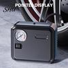 Easy-to-use Tire Pump For Cars 120W Portable Car Electric Air Mini Inflator Compact with Long Cord 12V Compressor Motorcycles Pressure Gauge Reliable