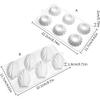 6 Hole Cake Mold Chocolate Mousse DIY Cakes Silicone Molds Candy Making Supplies Dessert Cake Decorating Tools Bakeware