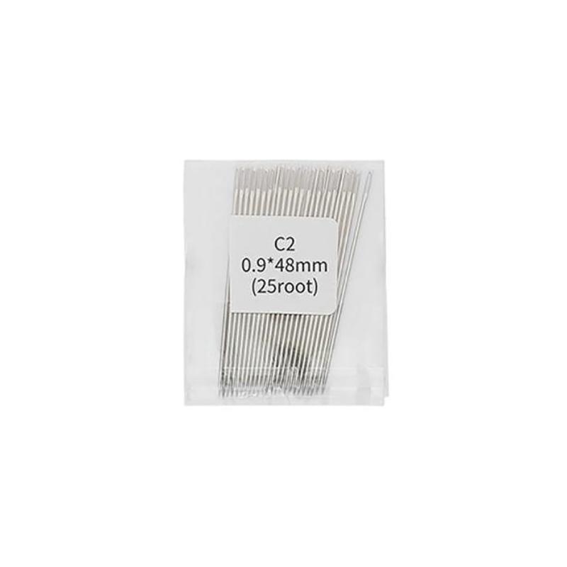 Ensemble de Aiguilles à Broder à Trou Latéral en Acier Inoxydable Tailles Assorties, Aiguilles à Coudre à la Main pour Point de Croix & Artisanat de Broderie