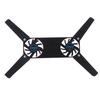Laptop Desk Support Dual Cooling Fan Notebook Computer Stand Usb Rack Holder