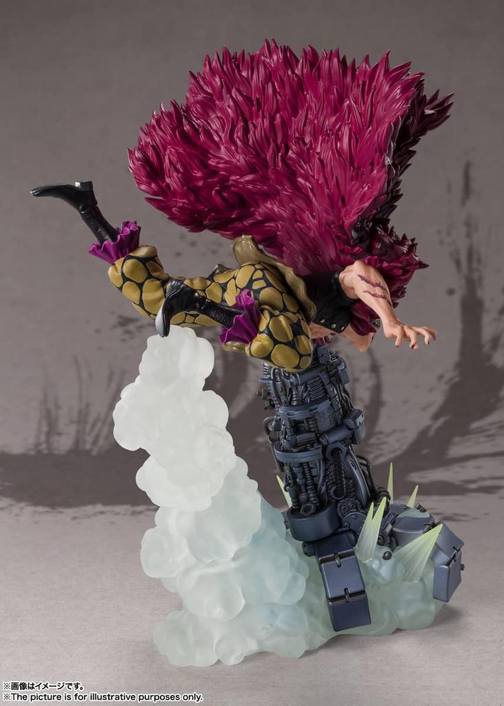 TAMASHII NATIONS FiguartsZERO Fierce ONE PIECE Eustass Kid Three Monster Battle on Onigashima 355mm PVC ABS Painted Complete Figure [Super Battle] -