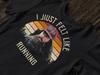 I Just Felt Like Running Vintage T Shirt