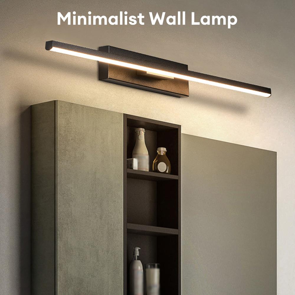 Modern LED Wall Light Bathroom 330 Rotatable Mirror Lamp for Bedroom Living Room Indoor Wall Sconces Hallway Lighting Fixture