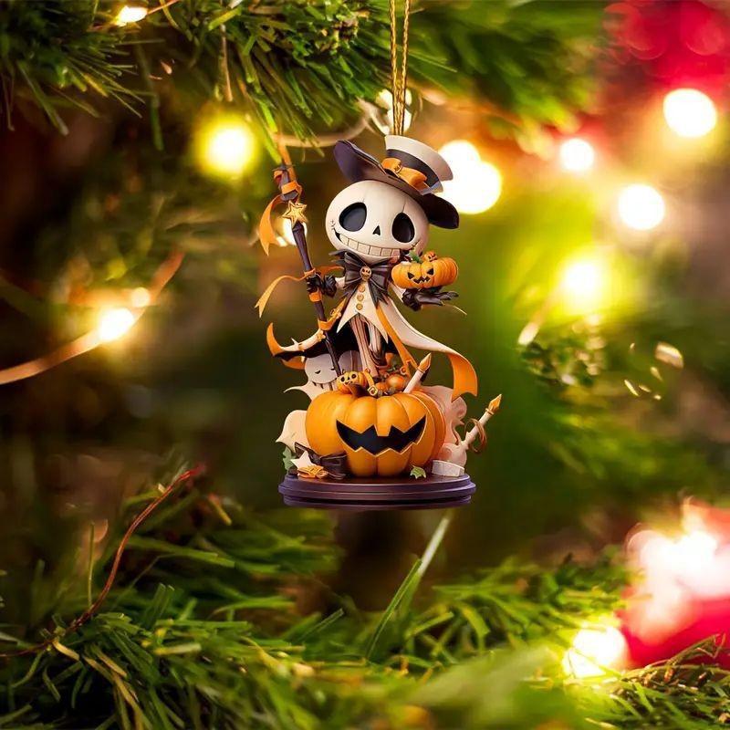 Halloween Vibrant Acrylic Car Decoration Cute Cartoon Pendant For Enjoyable Vibe Festive