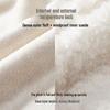 Xiangying Women's Short Faux Lamb Wool Jacket