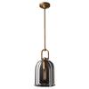 Luxury All-Copper Crystal Pendant Light for Dining and Bedroom