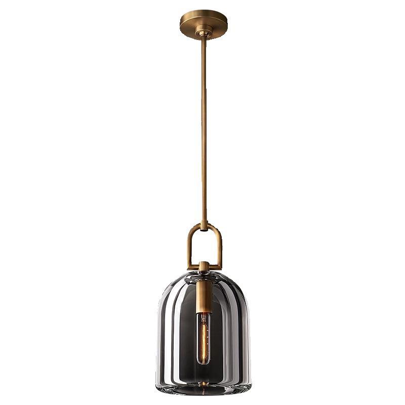 Luxury All-Copper Crystal Pendant Light for Dining and Bedroom