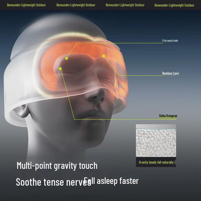 beneunder Gravity Massage Sleep Eye Mask