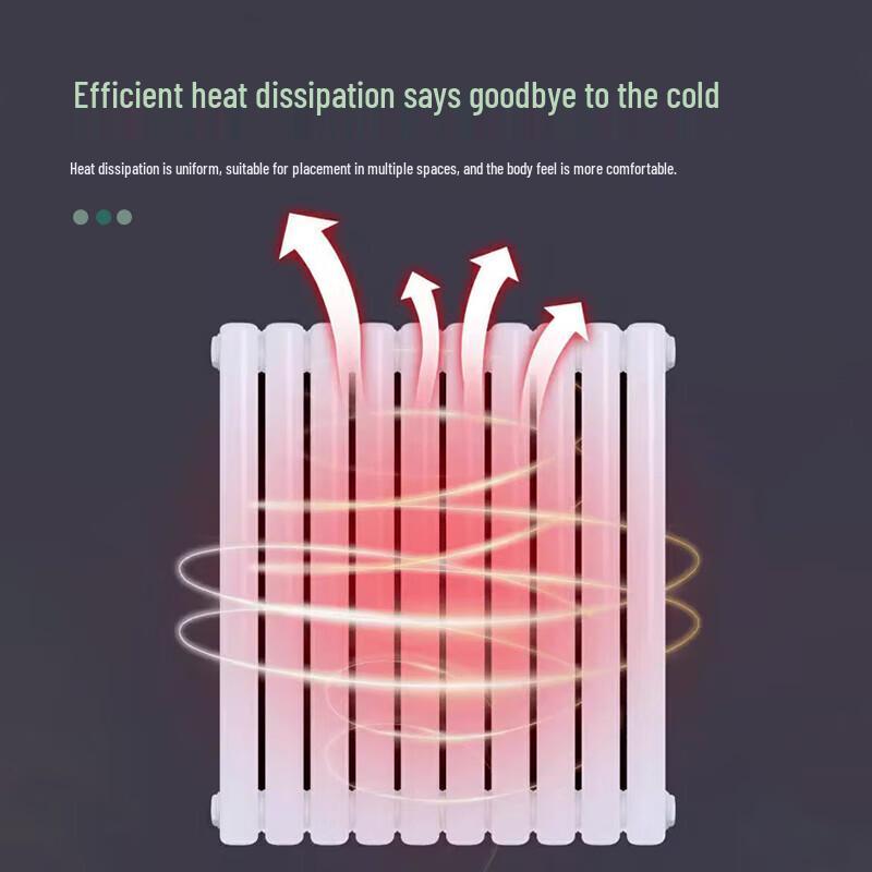 Wall-Mounted Steel Radiator for Central Heating