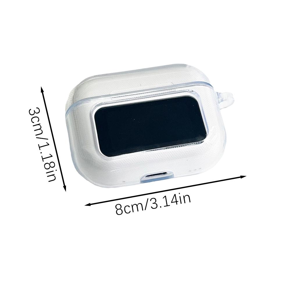 Transparent Silicone Cover For A9PRO Headphones Protective Case Anti-fall Shockproof Dustproof Wireless Bluetooth Earphones Case