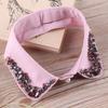 Fashion Women Sequins Detachable Collars Faux White Black False Collars Woman Tie Fashion Removable Diamond Fake Collar Women