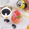 10pcs Soda Can Covers Lids, Plastic Pop Can Lid Cover, Can Top Cap Protector Spill Guard for Soda Drink Beer Coke Juice Beverage- Black