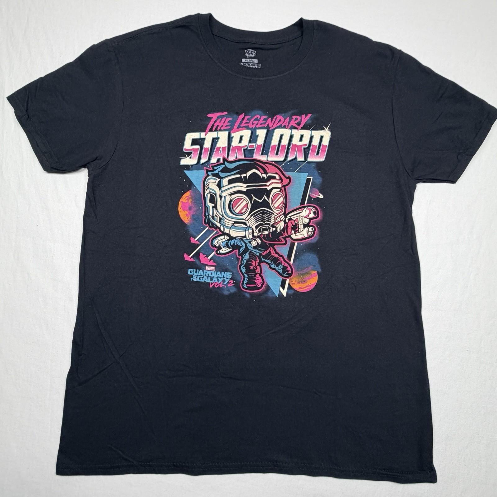 Funko Pop! x Marvel Star-Lord Guardians of the Galaxy vol.2 t-shirt Size XL S разноцветный