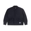 Jackets Men's Black Lapel Moderate Workwear 10025264-A03