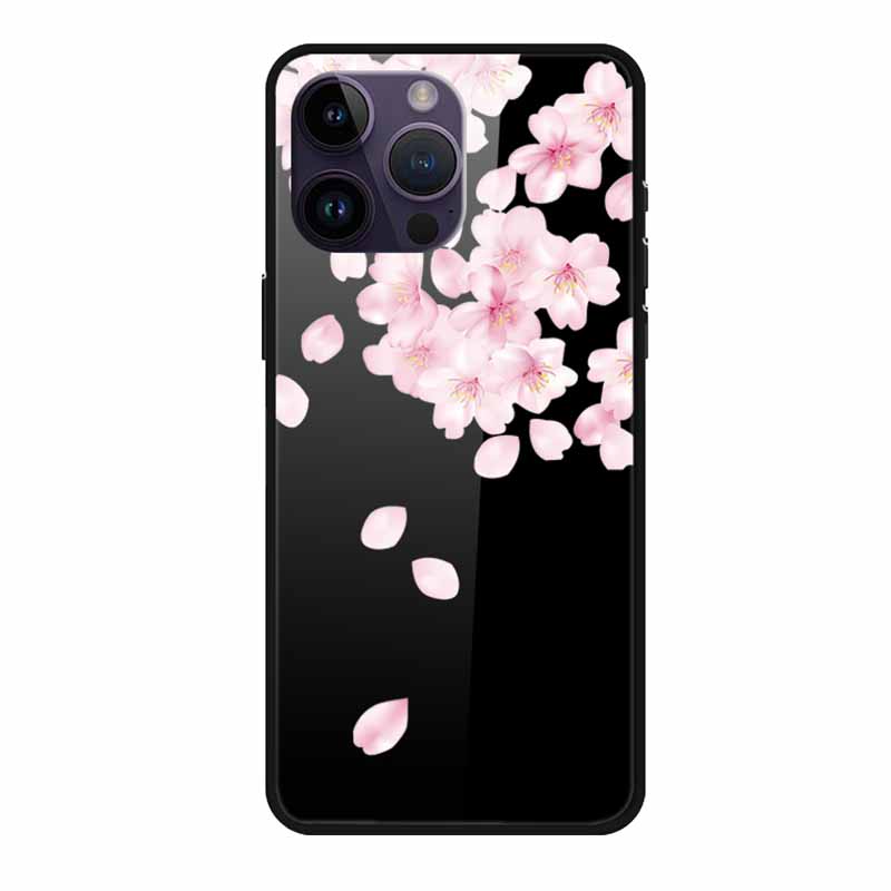 Tempered Glass Case For iphone 15 Pro Max Case Soft TPU Bumper Hard Glass Back Cover For iphone 16 Pro Max Phone Case 16Pro Max